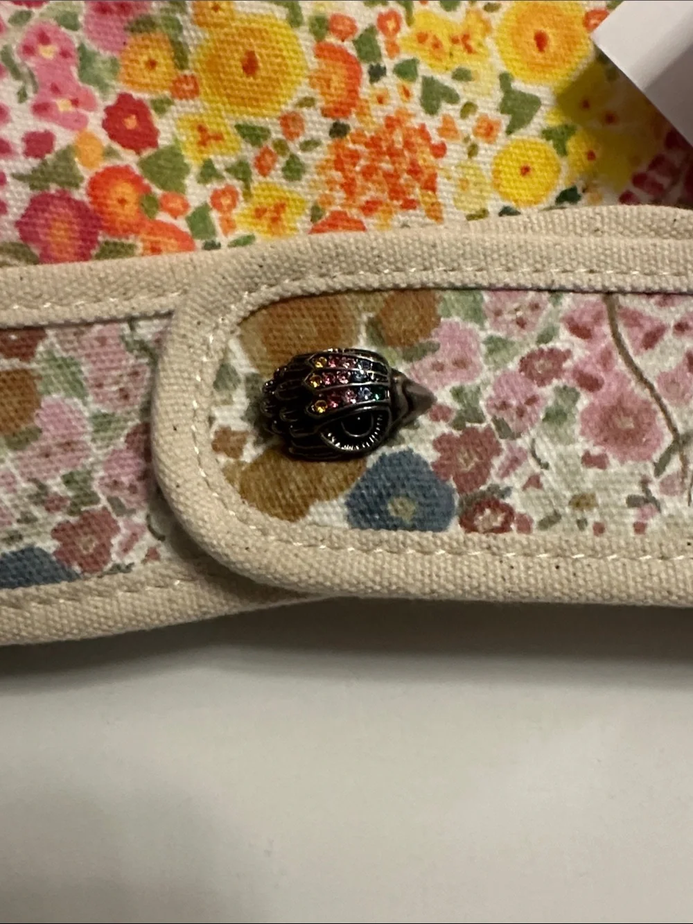 Kurt Geiger Canvas Floral Patchwork Dog Coat in Multicolor Floral